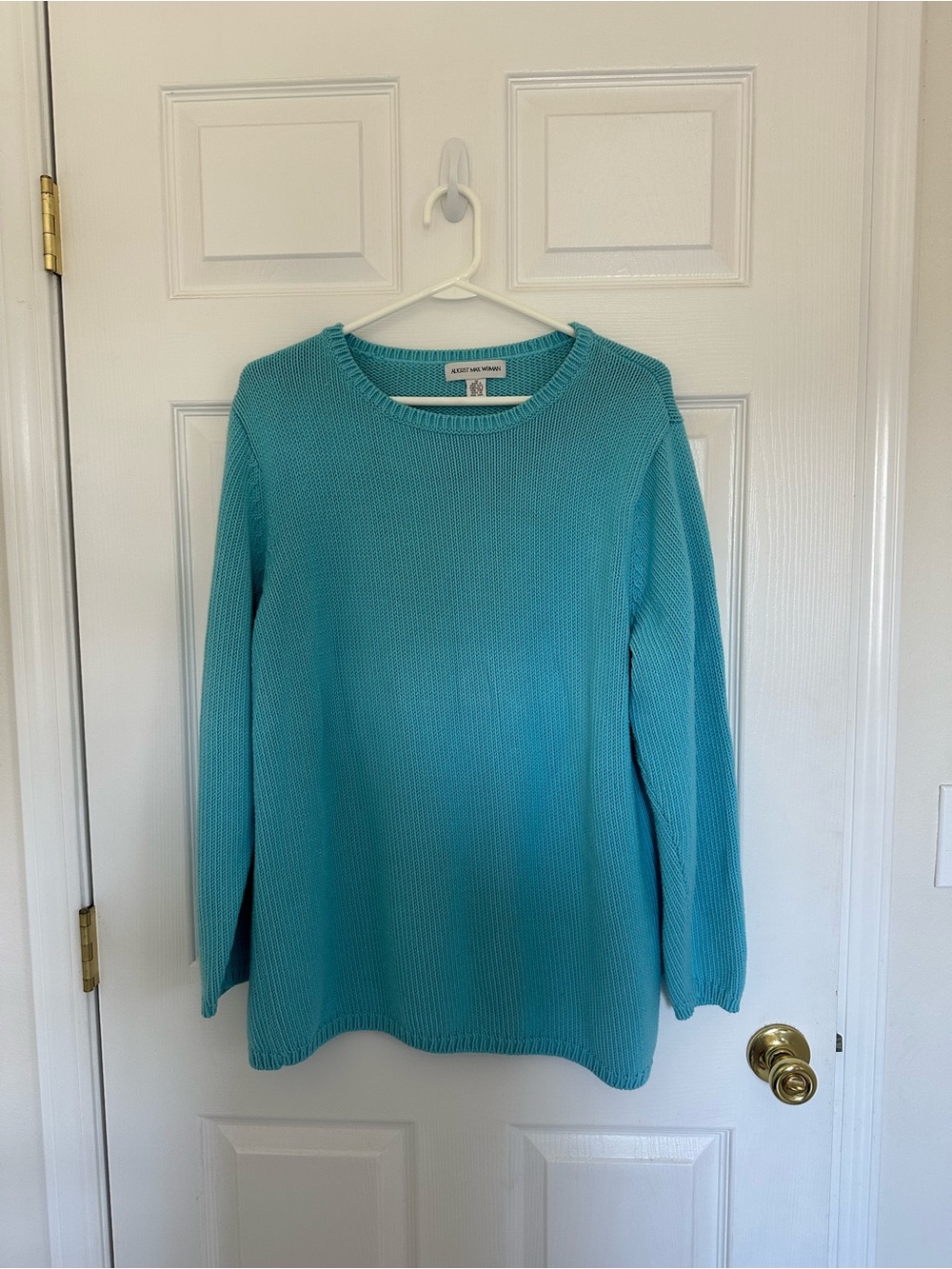 Teal Knit Sweater